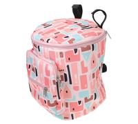 Borsa per Passeggino Rosa in Nailon, Organizer Appeso Grande | Nursery e Accessori Personali, Pratica e Multifunzionale, Custodia Ampio Spazio per Uso Quotidiano