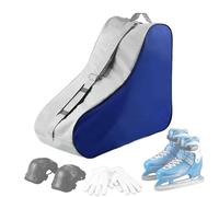 Borsa Per Pattini A Rotelle - Borsa Per Riporre I Pattini Da Ghiaccio Per Riporre Le Scarpe Da Pattinaggio Grande Capacità, Portazaino Regolabile, Tessuto Oxford Con Chiusura A Cerniera, Custodi