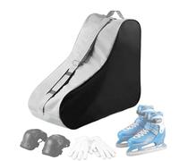 Borsa per pattini a rotelle, in tessuto Oxford, con cerniera, tracolla regolabile, zaino per pattini, borsa portatile per scarpe, per uomini, donne, ragazzi, ragazze, viaggi quotidiani