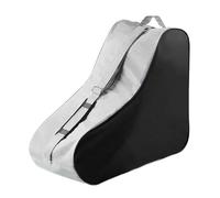 Borsa per pattini - Borsa per pattini da hockey, borse per pattinaggio su ghiaccio, tracolla regolabile, grande portatore con cerniera, borse per pattini artistici in tessuto Oxford per