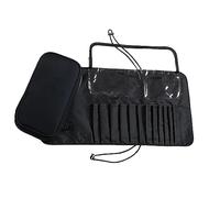 Borsa per pennelli da trucco, organizer per cosmetici, impermeabile, portatile, arrotolabile, custodia per pennelli da viaggio, organizer per cosmetici da viaggio, può contenere molti pennelli