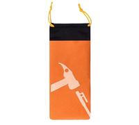 Borsa per picchetto, robusta conservazione di pali per tende, organizer per picchetti, per esterni | Heavy Duty 600D Oxford Camping Pouch Bag Portatile Ground Nail Holder Rank, Colore: arancione.,