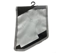 Borsa per pinne da surf con compatibilità per timone a tre pezzi, realizzata in nylon per un uso duraturo (M)