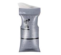 Borsa per pipì da campeggio, vasino da viaggio a prova di perdite, sicuro, compatto e pieghevole, per igiene e igiene da campeggio, per ingorghi stradali, navi, cinetosi