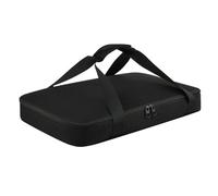 Borsa per pizza isolata, porta pizza, sacchetti isolati, borsa per il trasporto alimentare, pizza takeaway, sacchetto termico, freddo, pizza, sacchetto alimentare per il campeggio, Nero , vedi