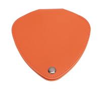 Borsa per Plettri per Chitarra Custodia Impermeabile in Pelle di Grande capacità per Plettri per Casa con Chiusura in Acciaio Inossidabile (BROWN)