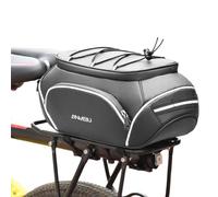 Borsa Per Portabagagli Da Bicicletta - Scomparto Impermeabile PU 10L Regolabile, Da Ciclismo Borsa Impermeabile | Per Telefono Cargo Strada Montagna Scooter Elettrico Bici Navetta Avventura