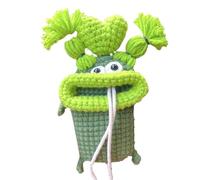 Borsa per portachiavi, bella borsa per chiavi a uncinetto puro, portachiavi per portachiavi per auto, adatto a tutte le chiavi dell'auto, portachiavi, b, Consulte la descripción, Vedere la descrizione