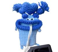 Borsa per portachiavi, bella borsa per chiavi a uncinetto puro, portachiavi per portachiavi per auto, adatto a tutte le chiavi dell'auto, portachiavi, F, Consulte la descripción, Vedere la descrizione