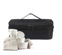 Borsa per posate da campeggio, vuota, per campeggio, viaggi, picnic