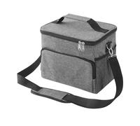 Borsa per pranzo, contenitore per alimenti, contenitore grande, portatile a forma di leak-proof Soft Tote con design insulato, organizer per bambini e donne, scuola di lavoro picnic beach, 10,04