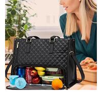 Borsa per pranzo trapuntata da donna per lapop per laptop per il collage