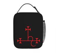 Borsa per Pranzo Unisex Lilith Goetia Style Sigil Poster non cerchiato isolato per bambini Scatola per alimenti termici Contenitore per scatole per pranzo a tenuta stagna per Campeggio,Picnic
