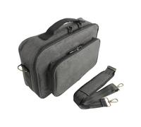 Borsa per processore di effetti portatile HaloVerde con divisori e tasche in rete per studio e palco/Accesso rapido all'attrezzatura in una borsa per pedali per effetti per (S)