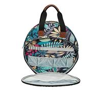 Borsa per progetti di ricamo, custodia per il trasporto con tasche multiple per filo da ricamo, cerchi da ricamo, filo, kit di strumenti per punto - solo borsa (blu