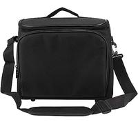 Borsa per proiettore, custodia per videoproiettore, borsa per il trasporto del proiettore resistente agli urti con tracolla, borsa per organizer per proiettore con chiusura a cerniera (S)