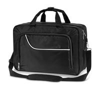 Borsa Per PS5, Custodia Nera Compatibile con Console Playstation 5 Dischi di Gioco Cavi Caricabatterie Borsa Per Console con Scomparti Divisibili Per Controller PS5 Cuffie Da Gioco e Accessori