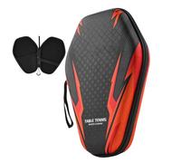Borsa per racchetta da tennis da tavolo - rigida a guscio rigido, protettiva per organizzatore sicuro per accessori da paddle, trasporto stabile per amici, famiglia, principianti