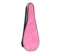 Borsa per Racchetta da Tennis, Sacca da Tennis Leggera con Tracolla con Spalla Regolabile per Giovani e Adulti (PINK)