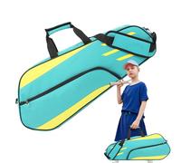 Borsa per racchette - Borsa per il trasporto con capacità di tre racchette, tasca principale isolata per tutte le stagioni, tracolla ergonomica | Durevole organizer per attrezzature da campo per gioca