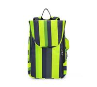 Borsa per racchette da tennis e badminton, impermeabile, a righe, verde lime, blu navy, 3 racchette, borsa a tracolla per adolescenti, ragazzi, ragazze, uomini, donne, mochila Denis para Mujer