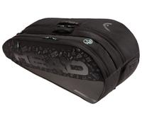 Borsa per racchette Head Tour Racquet Bag L - neon/black - Nero