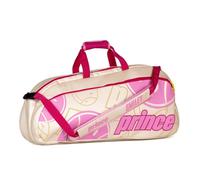 Borsa per racchette Prince X Smiley Tour 1 Comp Bag - pink/cream - Multicolore