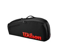 Borsa per racchette Wilson Clash V3 3PK Racquet Bag Black/Infrared