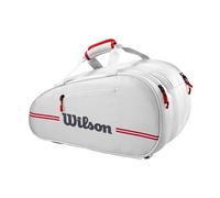 Borsa per racchette Wilson Padel Team Bag Off White