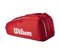 Borsa per racchette Wilson Super Tour Red 9PK 2025