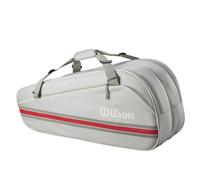 Borsa per racchette Wilson 6PK Team Racket Bag 2025 Oat