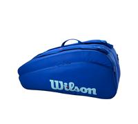 WILSON Ultra V5 Tour - Borsa per racchette da tennis, contiene fino a 12 racchette, colore: Blu