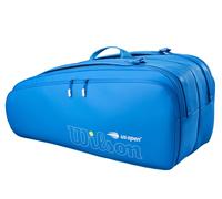 Borsa per racchette Wilson Us Open 2024 Tour 12 PK - Blu