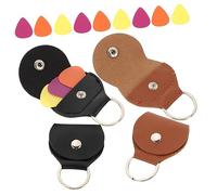 Borsa Per Raccogliere Plettri Per Chitarra Ukulele E Altri Strumenti Musicali Organizer Portatile in Materiale Pu