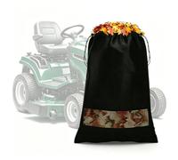 Borsa per raccolta erba per tosaerba per Poulan Pro PP20VA46/PP155H42 | 600D con coulisse Trattore per erba per sacco raccogli foglie facile da installare