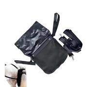 Borsa per raccolta rifiuti impermeabile per letame equino con impugnatura e | La borsa impermeabile per letame di cavallo aiuta a raccogliere e trasportare i rifiuti durante gli eventi di equitazione, le