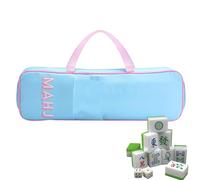 Borsa per rack Mahjong - 54 x 17 x 5 cm, organizer con chiusura lampo, porta pietra da gioco, organizer portatile da viaggio, per interni ed esterni