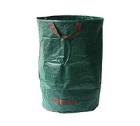 Borsa per rifiuti da giardino riutilizzabile pieghevole robusta con maniglie di stoccaggio impermeabile e resistente alle strappi giardinaggio prato detriti della piscina