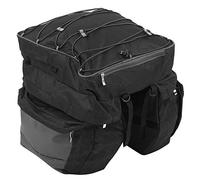 Borsa per ripiano posteriore per bicicletta, Borsa per portapacchi per bicicletta Borse da sella con parapioggia 3 in 1 Portapacchi per biciclette Pacchetto per ripiano per portapacchi posteriore da m