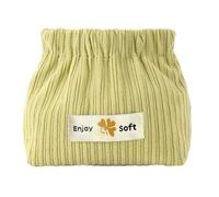 Borsa per rossetto in velluto a coste, borsa piccola in velluto a coste | Custodia morbida per trucchi in a piccola,Spaziosa custodia organizzativa portatile per forcine, cerchietti, gio