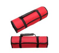 Borsa per rotoli per motociclette rotolo di tovaglioli universali toolkit tascabile compatibile con R1200gs oxford in avvolgimento portatile di grande capacità(Red)