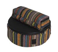 Borsa per rullante portatile con tasche esterne Custodia in stile etnico Custodia resistente Zaino capacità Zaino in stile etnico Custodia impermeabile Spessa e leggera