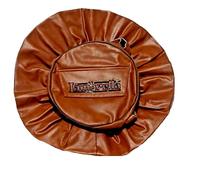 Borsa Per Ruote Lambretta E Stepney Ruota Nera Fatta A Mano 10" Per Li-SX-GP-TV