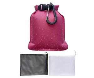 Borsa per sapone - Sacchetti per sapone da 13 cm | Forniture per la cura della pelle, impermeabili e impermeabili, con 2 tasche a rete, sigillate a rullo, campeggio, palestra, imballaggi da viaggio p