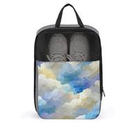 Borsa per scarpe astratta simile a una nuvola per viaggi uso quotidiano custodia antipolvere porta scarpe da golf