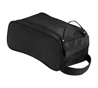 Borsa per Scarpe da Calcio, Resistente all'Acqua, per Scarpe da Calcio o Scarpe da Golf, Borsa per Stivali da Viaggio, Scuola, Cricket, Borsa per Stivali, Nero