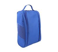 Borsa per scarpe da golf, con cerniera, organizer per scarpe sportive, per escursionismo, palestra all'aperto, Blu, 31,5 x 22 x 12,5 cm, 31.5x22x12.5cm