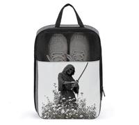 Borsa per scarpe da golf con scheletro con spada Katana, per viaggi e uso quotidiano, anti-polvere, porta scarpe da golf