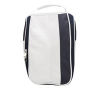 Borsa per scarpe da golf leggera e portatile in pelle PU con cerniera, adatta come da golf per uomo