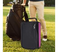 Borsa per scarpe da golf sacca per scarpe sportive con cerniera nylon per la